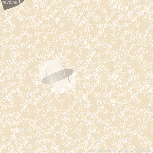 Image of neutral floral background. swirl and curve