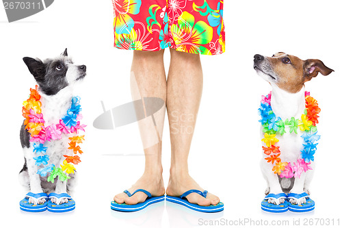 Image of vacation for three