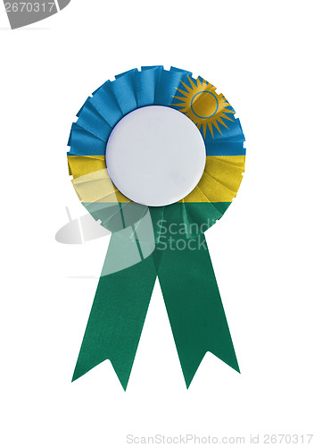 Image of Award ribbon isolated on a white background