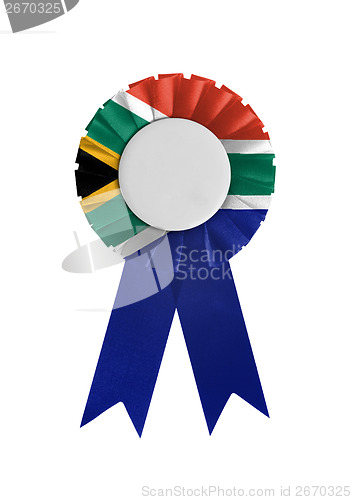 Image of Award ribbon isolated on a white background