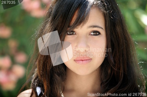 Image of Sad asian girl