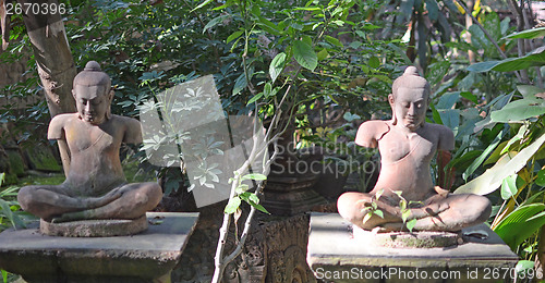 Image of ancient statues