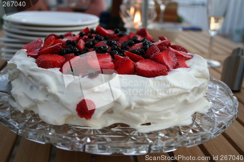 Image of Strawberry gâteau