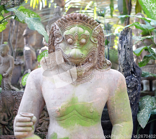Image of ancient statue