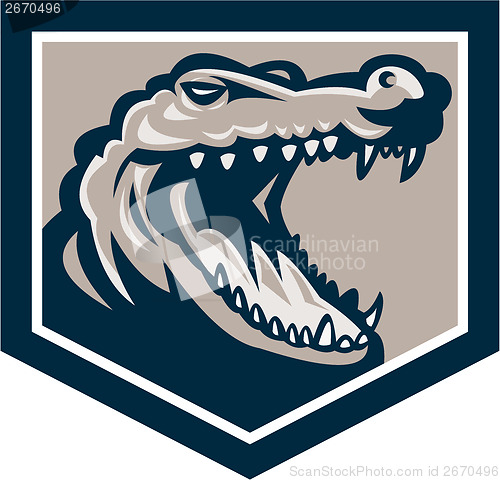 Image of Alligator Head Snout Retro