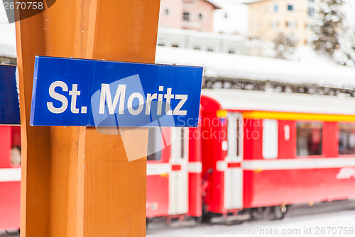 Image of St. Moritz Train Station