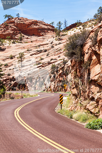 Image of Road in Zion