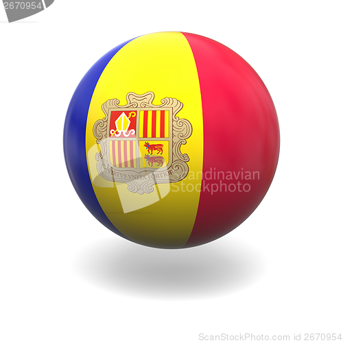 Image of Andorrian flag