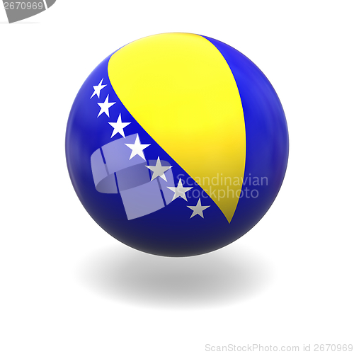 Image of Bosnian flag