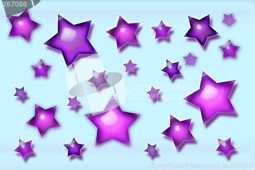 Image of Purple stars