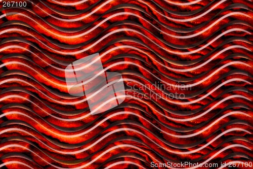 Image of Wavy red