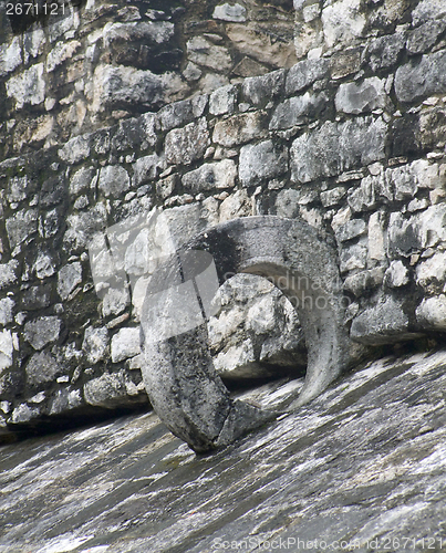 Image of stone ring in Chichen Itza