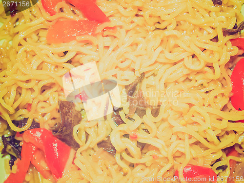 Image of Retro look Noodles