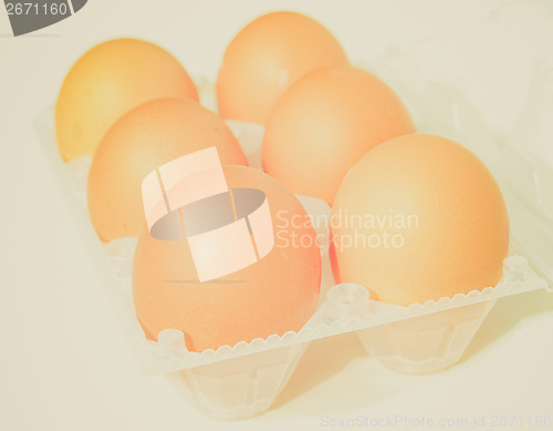 Image of Retro look Eggs