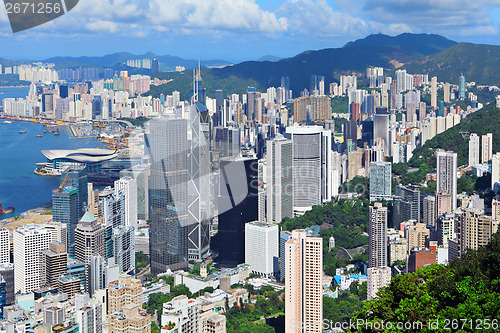 Image of Hong Kong cityscape