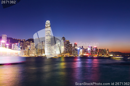 Image of Hong Kong night