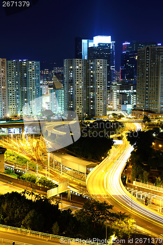 Image of Hong Kong residential district