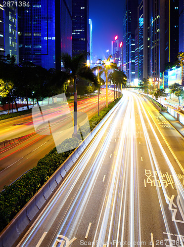 Image of Busy traffic in city