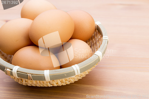 Image of Egg in basket