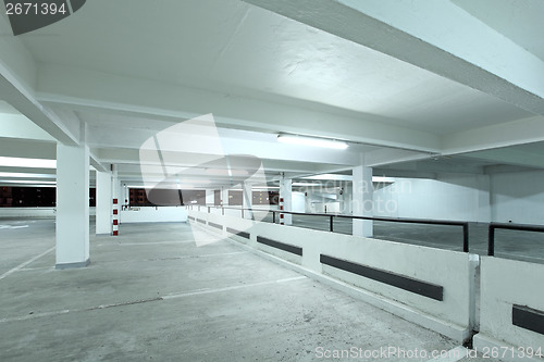 Image of Interior of parking lot