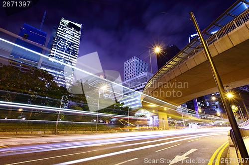 Image of Busy traffic in Hong Kong