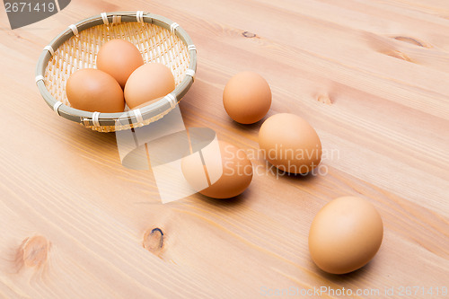 Image of Egg and basket