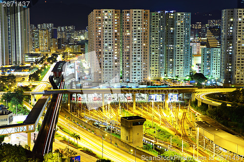 Image of Hong Kong downtown