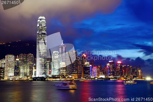 Image of Hong Kong downtown