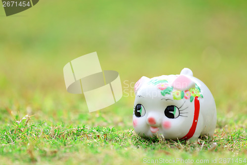 Image of Chinese style piggy bank