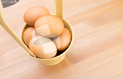 Image of Egg in bucket