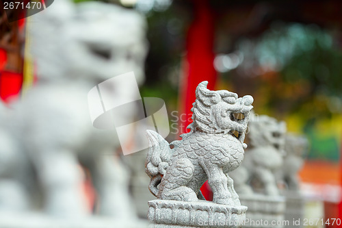 Image of Lion statue