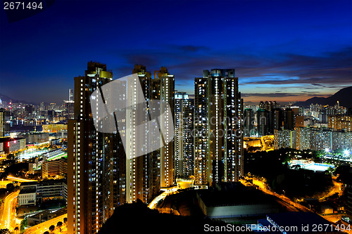 Image of Hong Kong cityscape