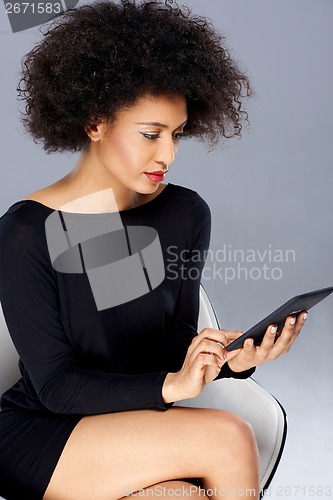 Image of Vivacious chic African American woman
