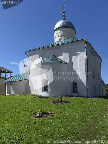 Image of Nikolskaya church of Izborsk fortress