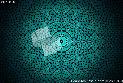 Image of Radial dotted pattern 