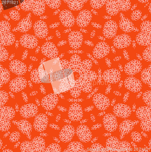 Image of Abstract orange background with pattern