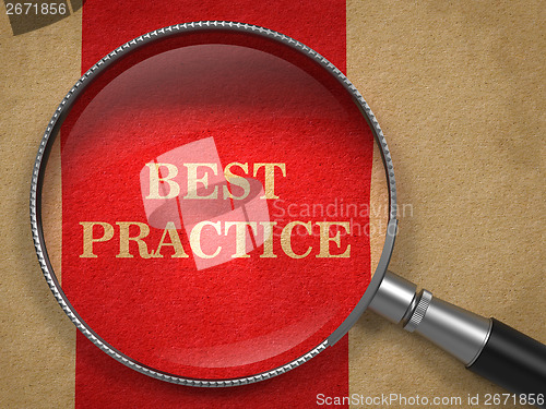 Image of Best Practice - Magnifying Glass.