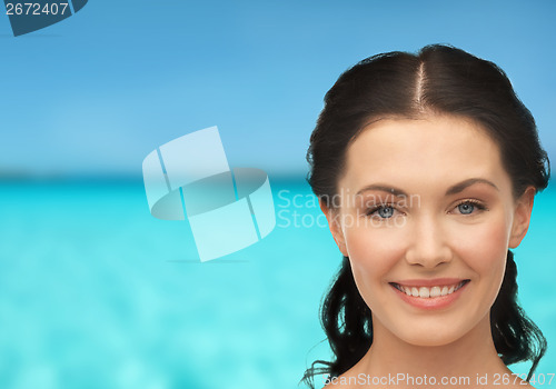 Image of young laughing woman