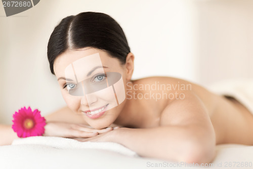 Image of woman in spa