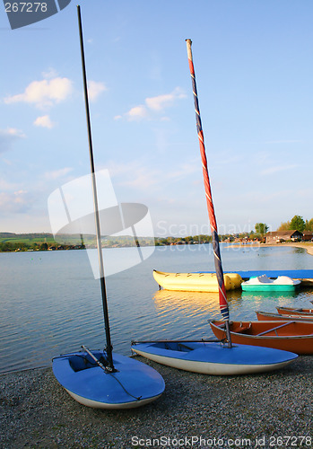 Image of sailing boats