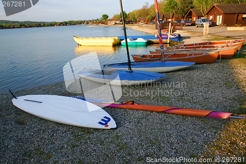 Image of sailing boats