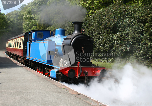 Image of steam locomotive