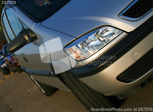 Image of silver metallic car