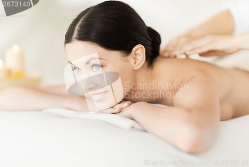 Image of woman in spa
