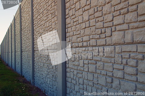 Image of wall with vanishing point