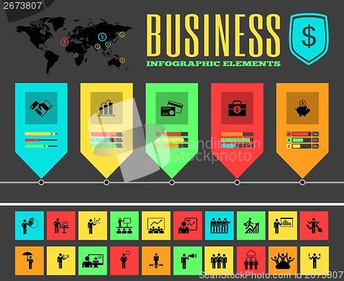 Image of Business Infographic Template.