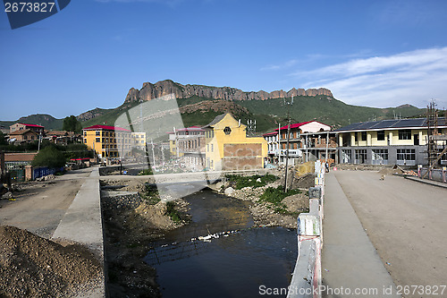 Image of Samll village ,Sichuan, China 