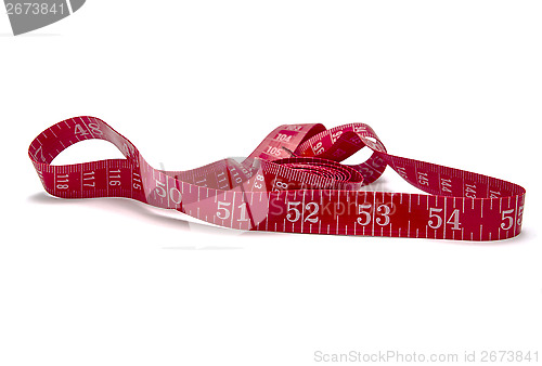 Image of Red tape measure