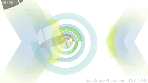 Image of abstract target concept