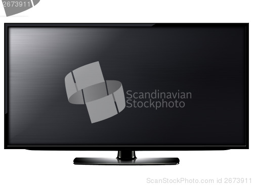 Image of LCD tv screen